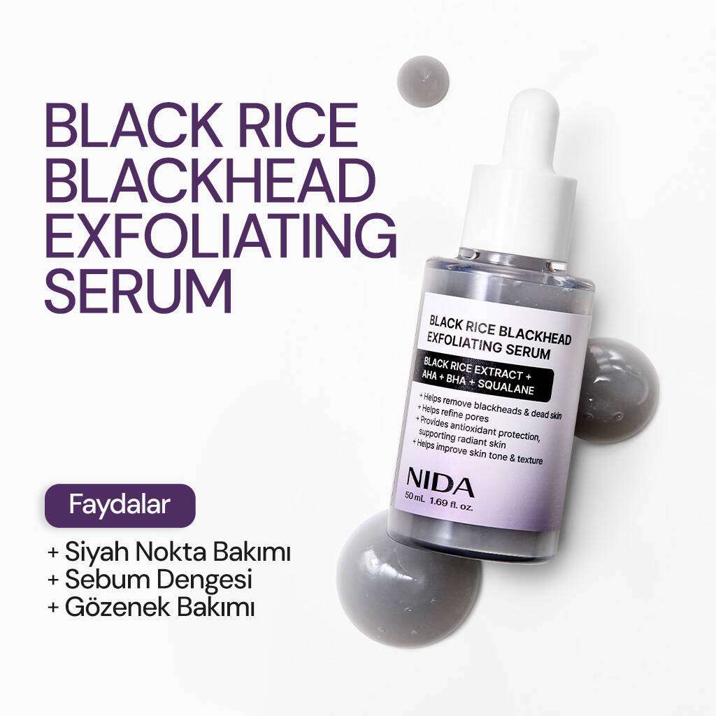 Black Rice Blackhead Exfoliating Serum 50 ml - 4