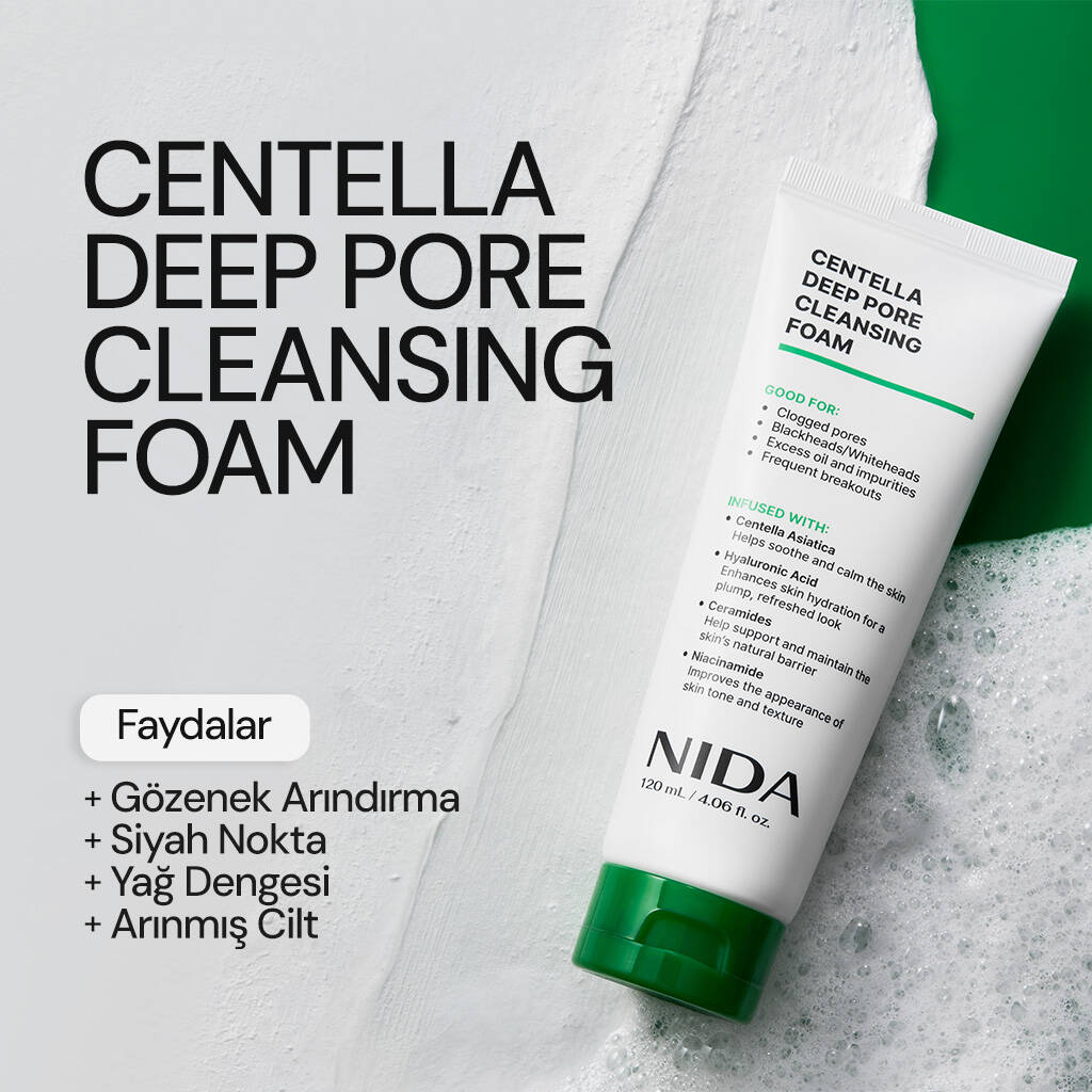 Centella Deep Pore Cleansing Foam 120 ml - 4