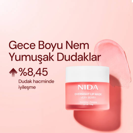 Overnight Lip Mask - Very Berry 20 g (1)