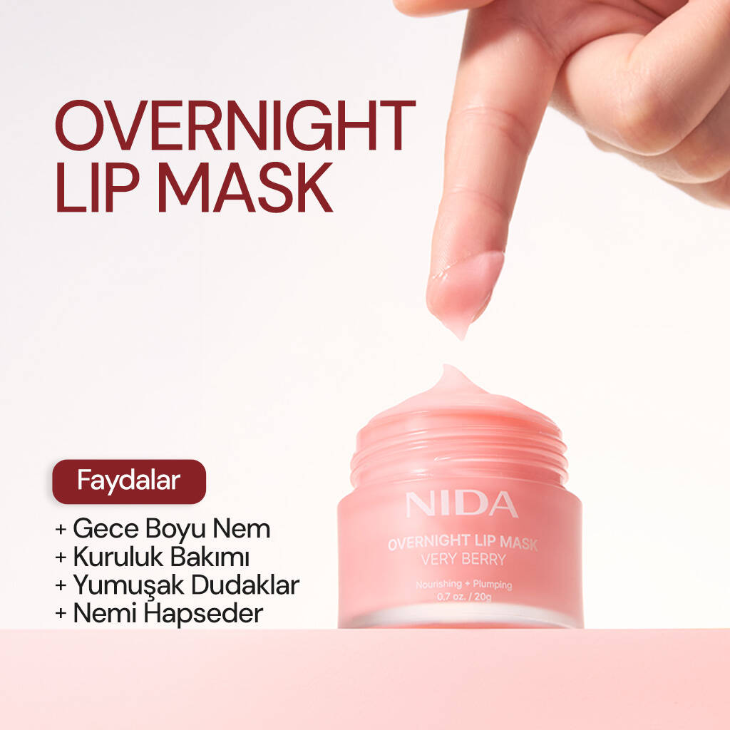 Overnight Lip Mask - Very Berry 20 g - 4