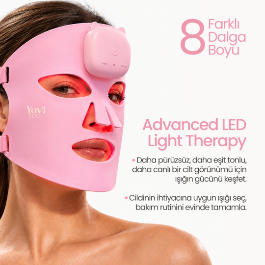 Yovi Tech LED Yüz Maskesi (1)